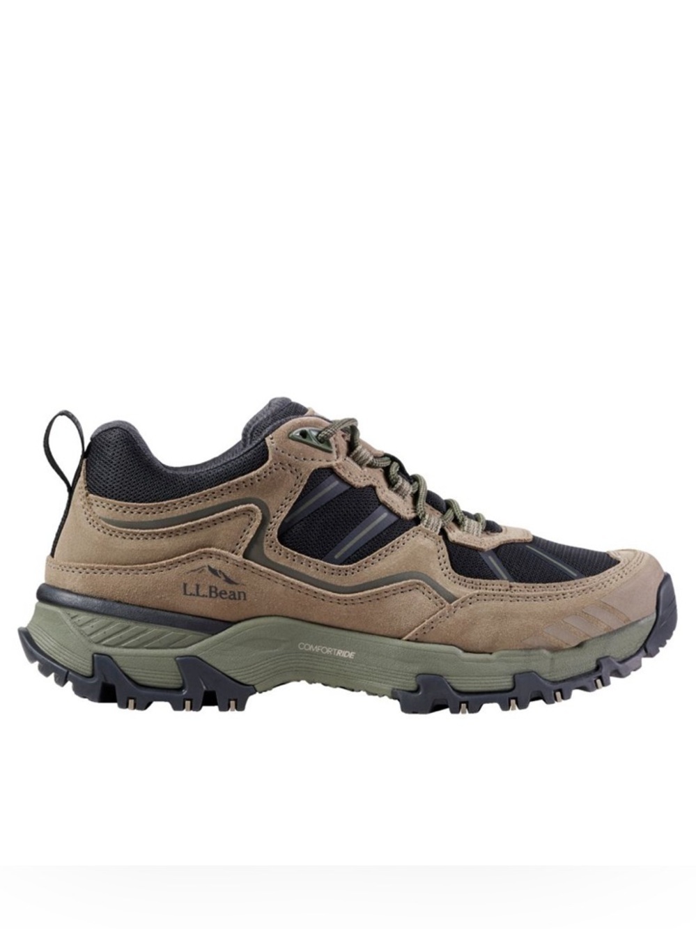 NWOT - L.L. Bean Men's Tan and Black Comfort Ride Waterproof Shoes